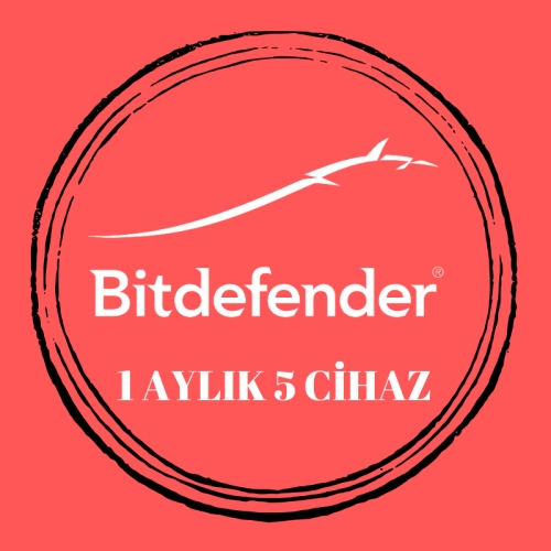  1 Aylık-5 Cihaz Bitdefender Total Security